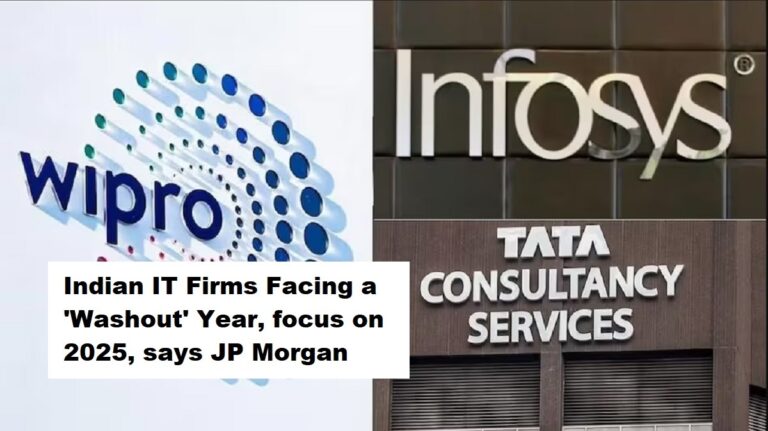 Indian IT Firms Like TCS, Infosys, Wipro Facing a 'Washout' Year – Eyeing 2025 Comeback: JP Morgan