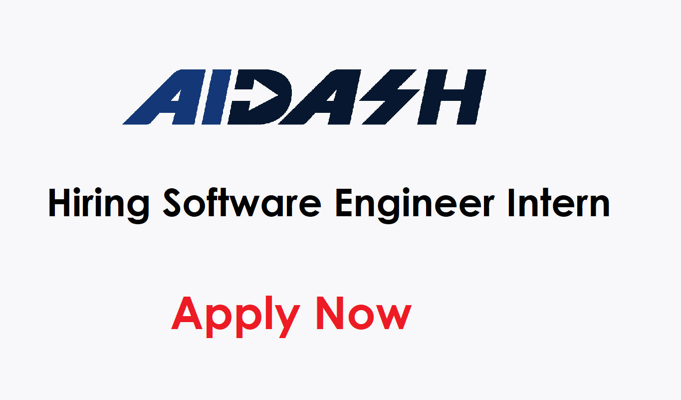 AiDash Off-Campus Hiring Software Engineer Intern
