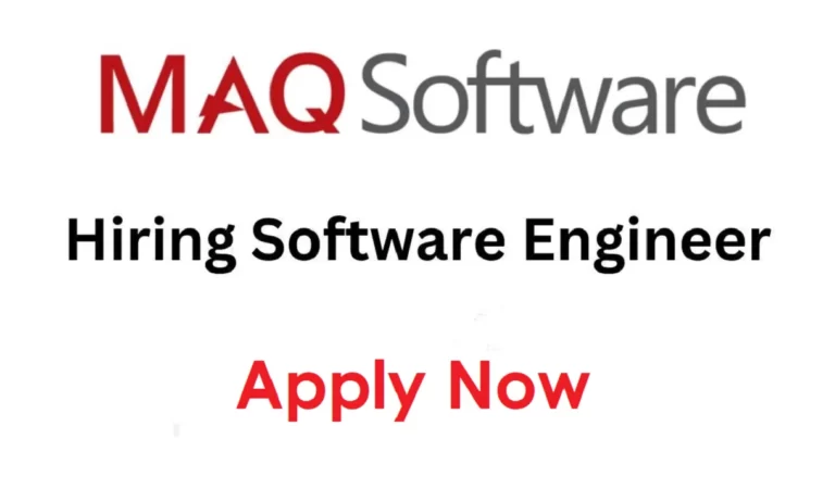 MAQ Software Hiring Software Engineer