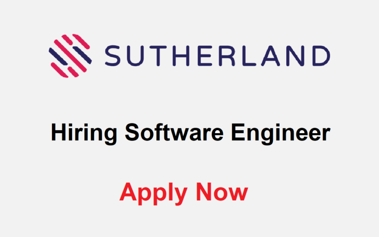Sutherland Hiring Software Engineer