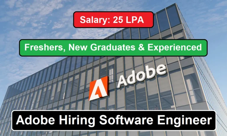 Adobe Hiring Software Engineer