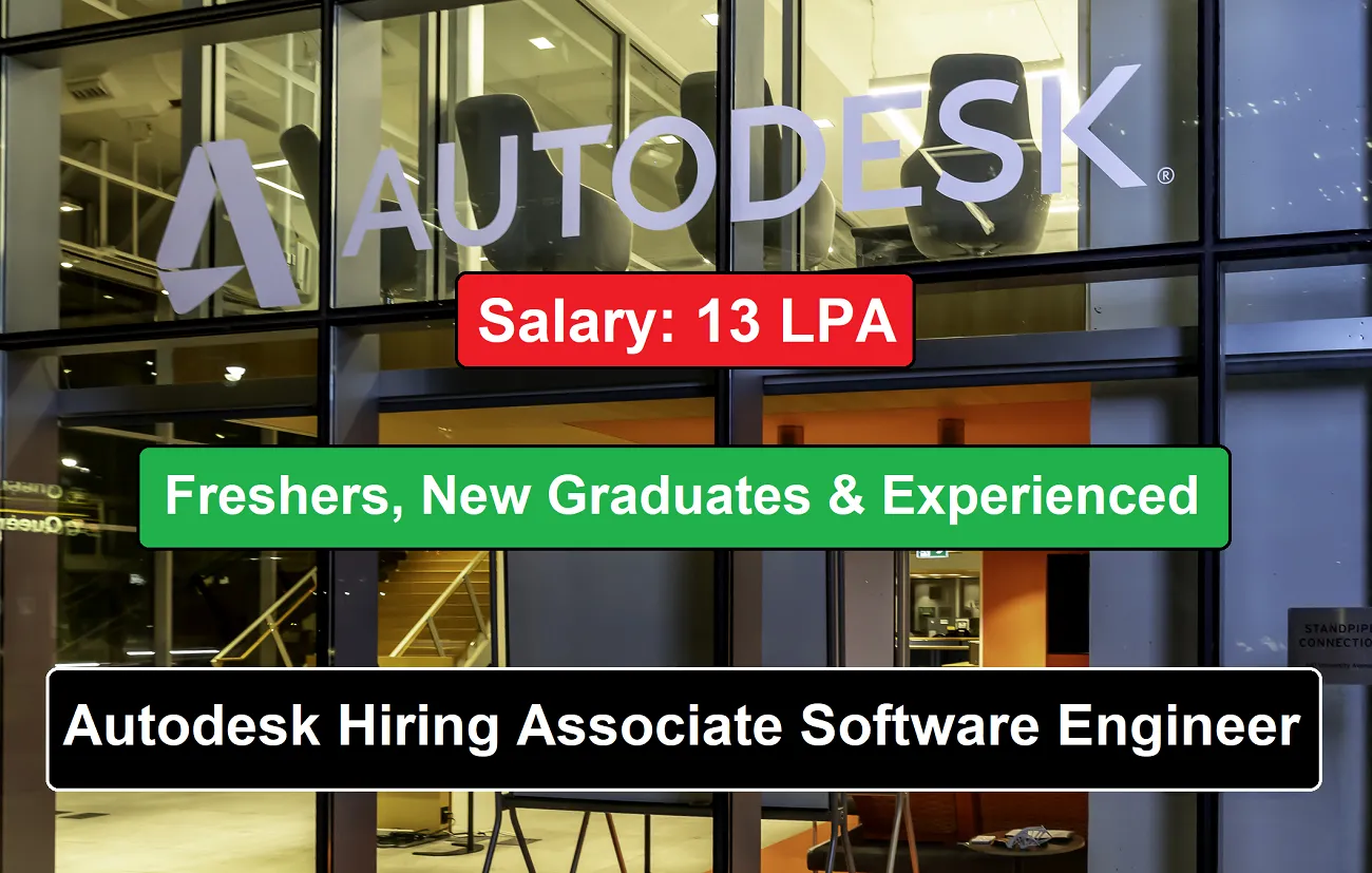 Autodesk Hiring Associate Software Engineer