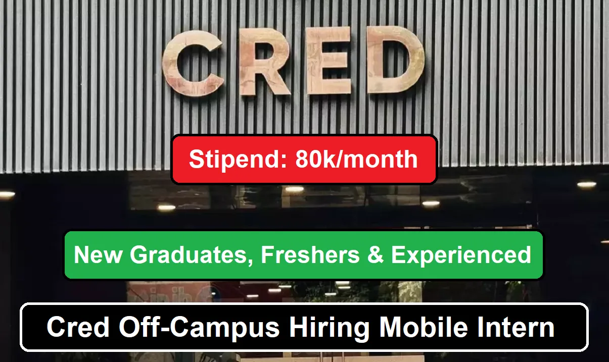 Cred Off-Campus Hiring Mobile Intern