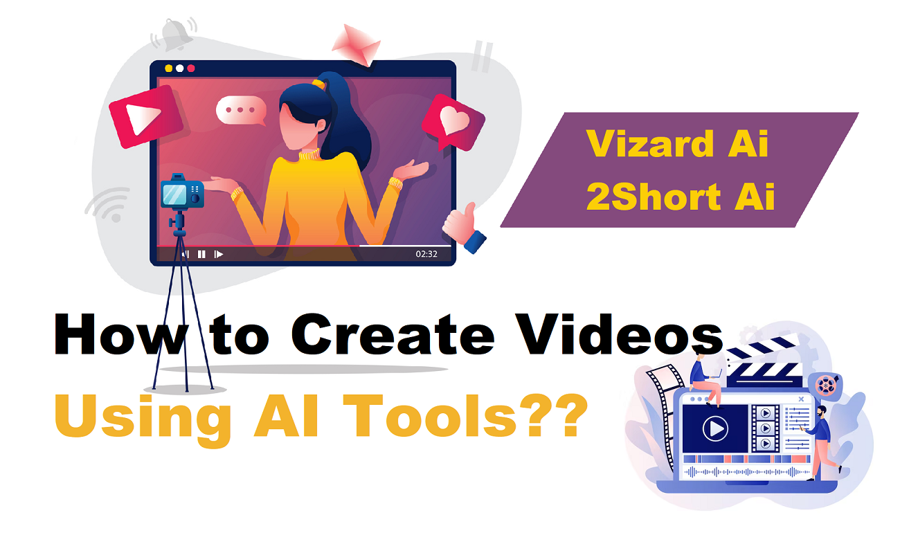 Create videos using vizard ai and 2short ai
