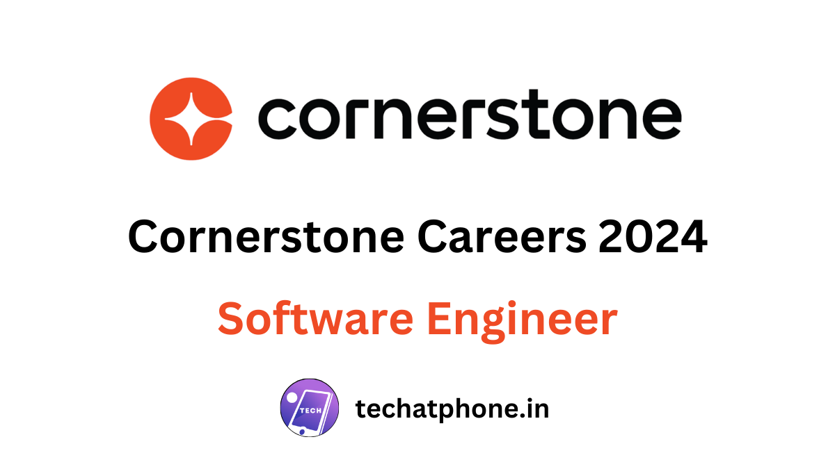 Cornerstone Careers 2024: Software Engineer