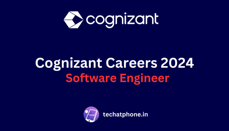 Cognizant Careers 2024: Software Engineer | CTC 10 LPA – Apply Soon!