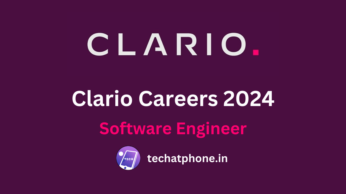 Clario Careers 2024: Software Engineer | CTC 30 LPA – Apply Soon!