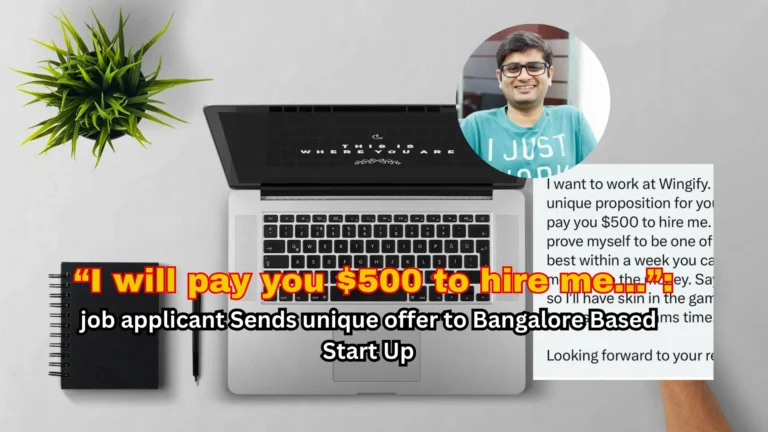 Would You Pay $500 to Get Hired? Daring Job Seeker's Offer to CEO Goes Viral