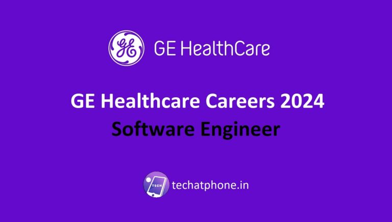GE Healthcare Careers 2024: Software Engineer
