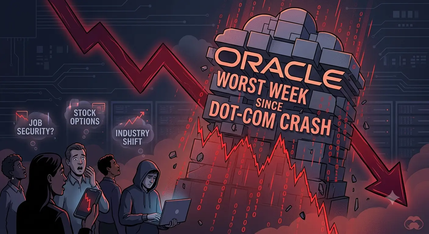 Oracle Just Had Its Worst Week Since the Dot Com Crash - Here's What It Means If You Work in Tech